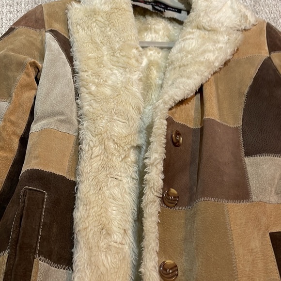 Penny Lane Afghan Patchwork Coat - Picture 3 of 3